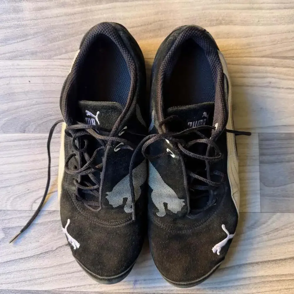Puma Y2K Black Suede Speedcat Driving Shoes